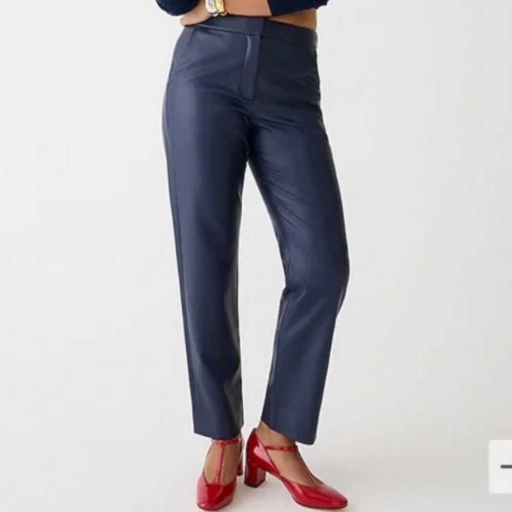 J. Crew Kate Faux Leather Pants